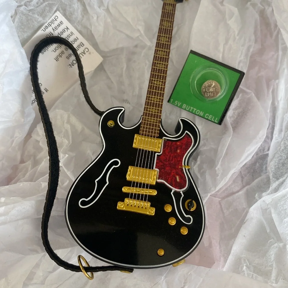 NIB 2021 Hallmark Keepsake The Thrill Is Gone Guitar Ornament